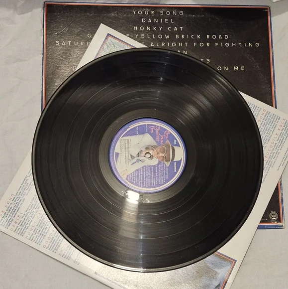 Vintage Elton John vinyl